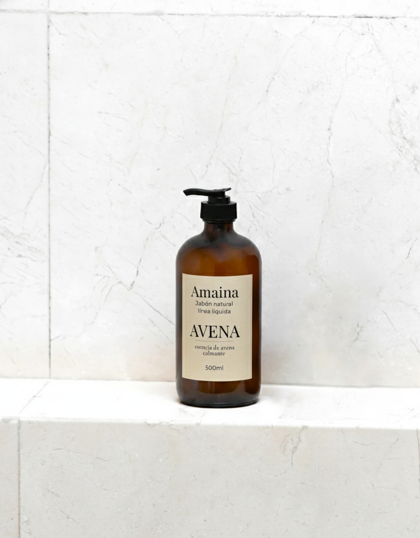 Jabón Líquido Amaina – Avena