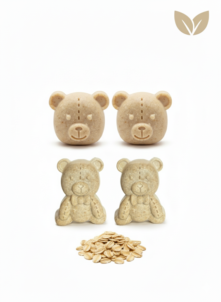 🐻 Pack Niños Ositos – Jabones Naturales de Avena
