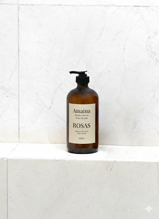 Jabón Líquido Amaina – Rosas